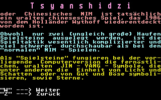 Chinesisches NIM atari screenshot